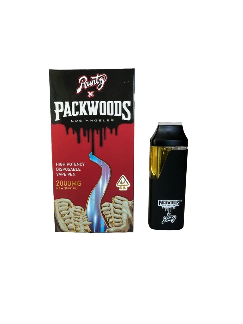 Packwoods 79%THC 2G vapes - Image 3