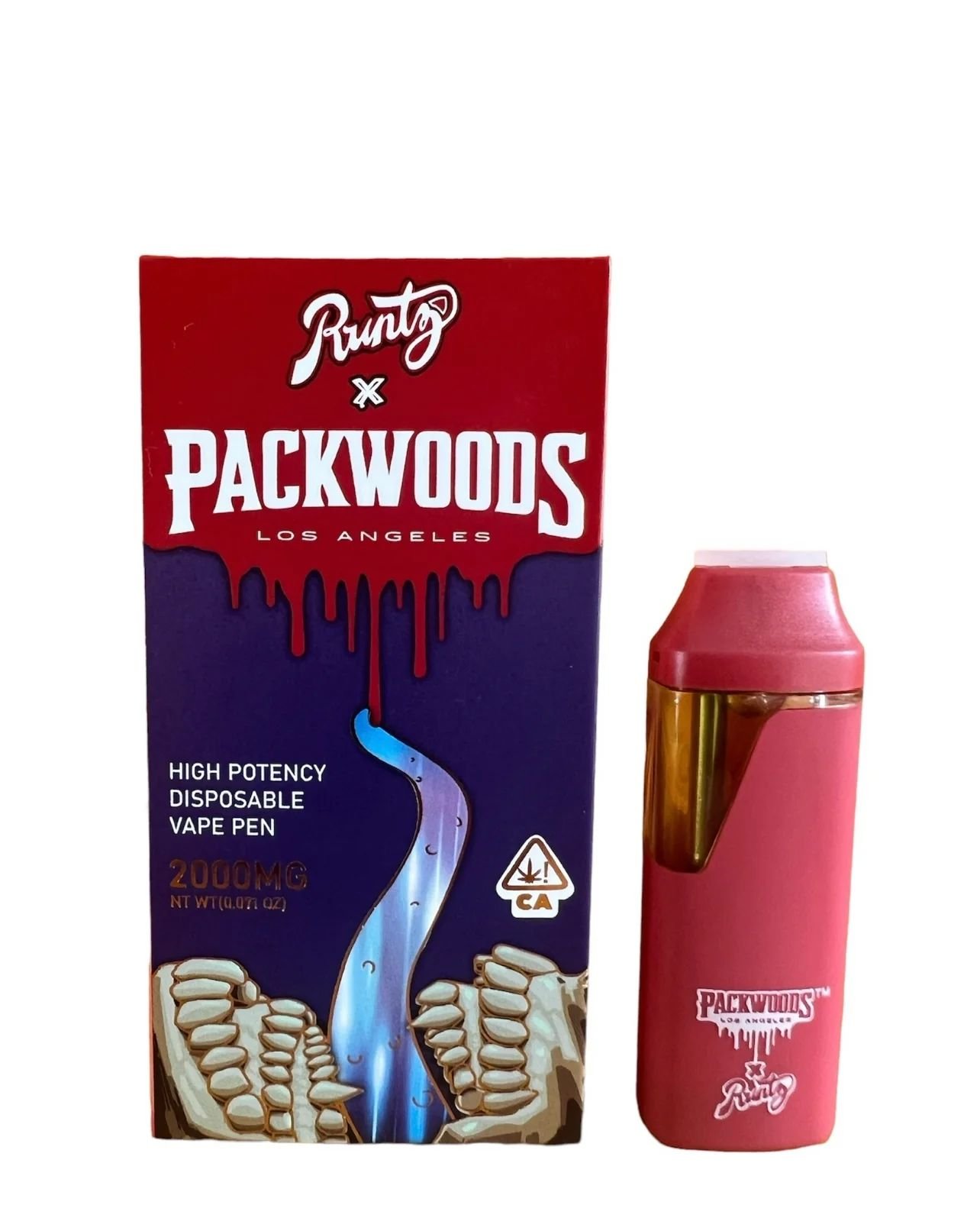 Packwoods 79%THC 2G vapes - Image 2