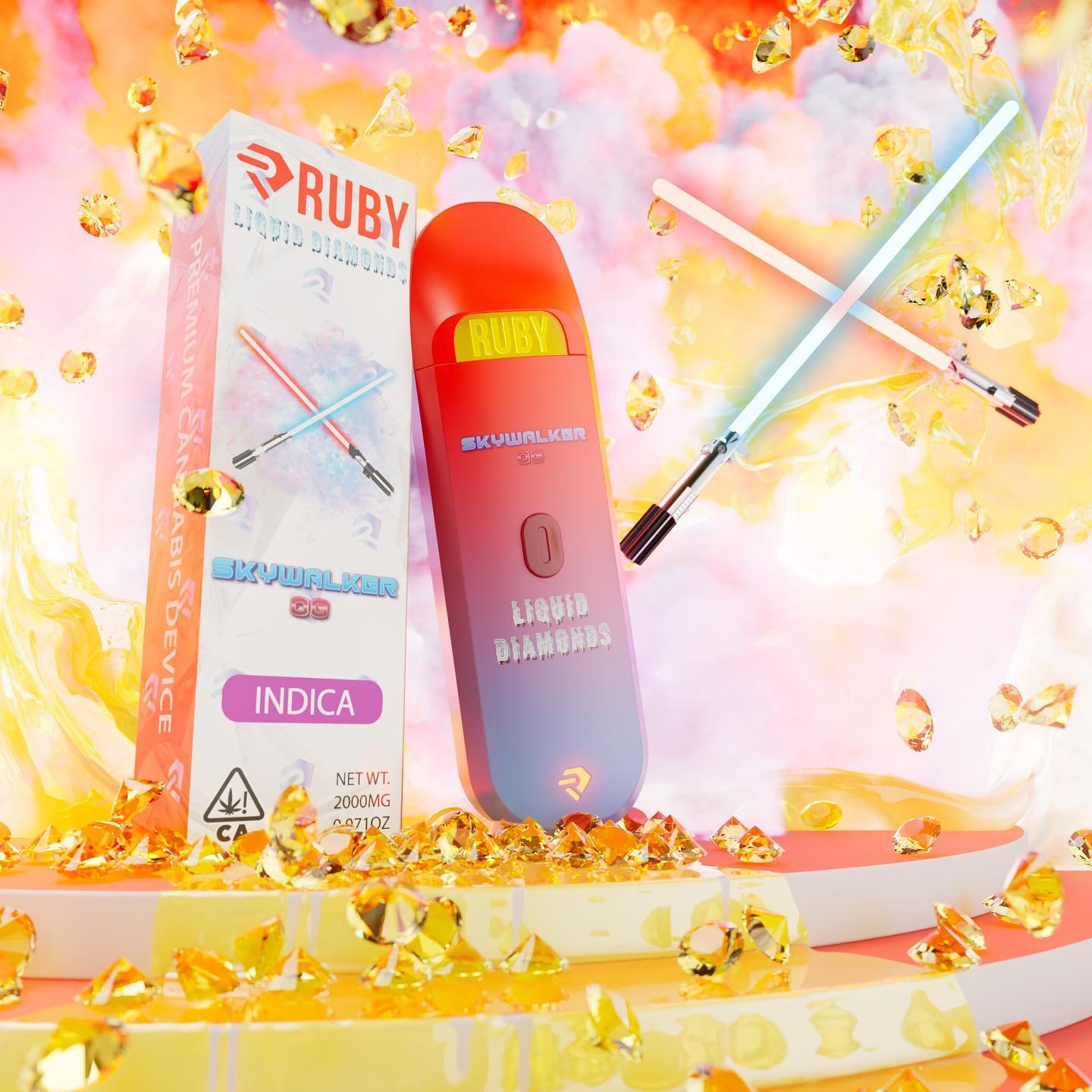 RUBBY 79%THC 2G